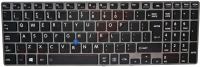 Teclado Toshiba Z50-A Com Frame Silver US Layout